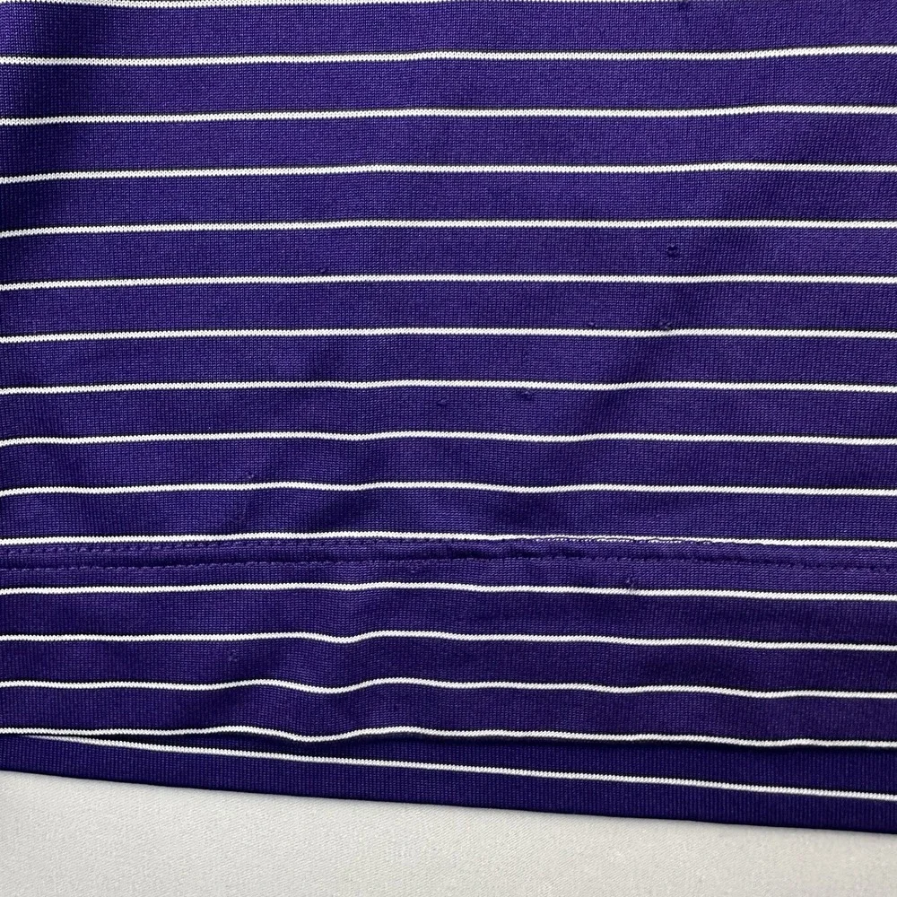 Nike‎ Golf Tour Performance Polo Mens XL Purple Dri Fit Performance Logo Golf